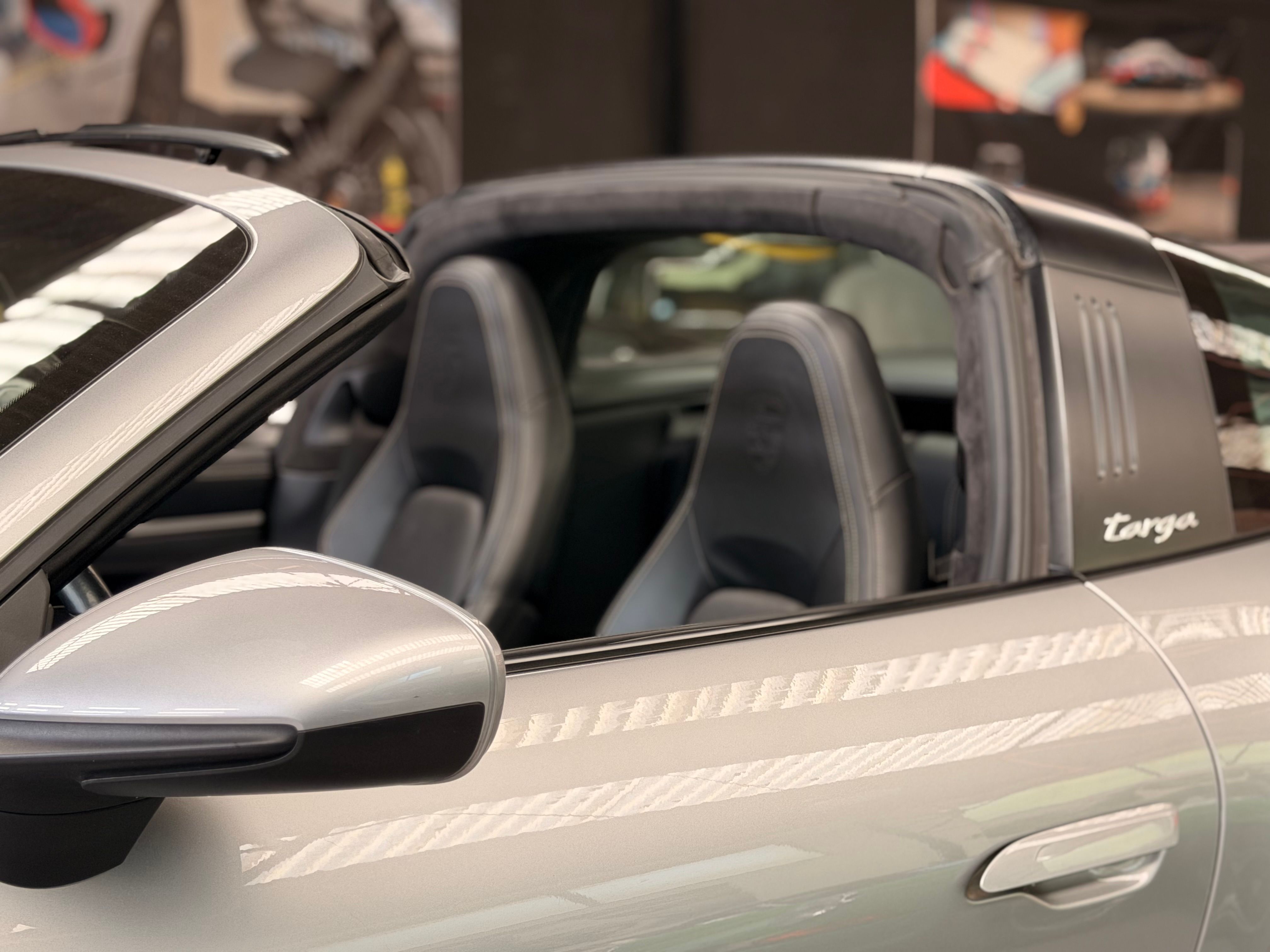 Porsche 992 Targa 4S PDK 450CV /ARGENT GT / FRANCE 2021 — profil lateral (10)