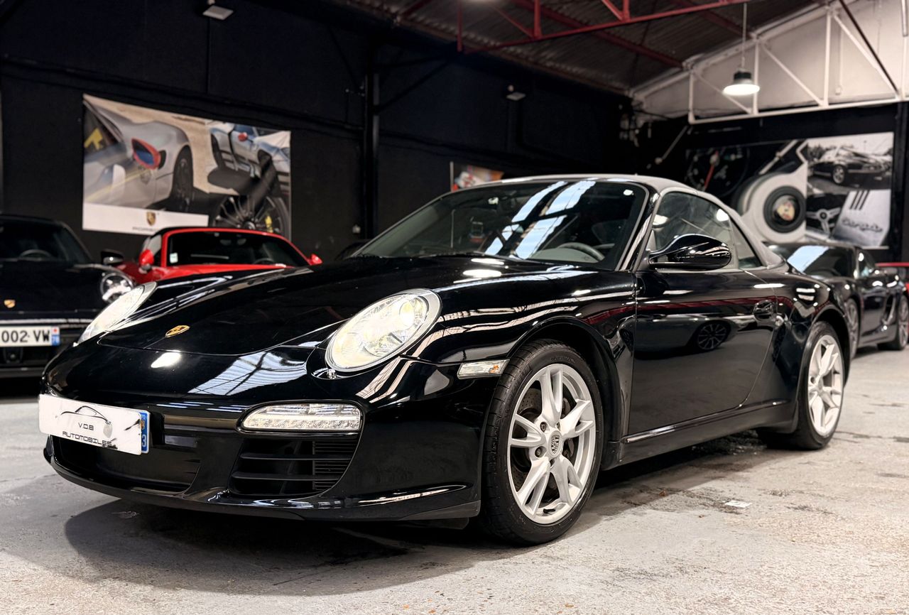 Porsche 997 Carrera Cabriolet 3.6 345cv France 88000 km 2008 — photo (1)