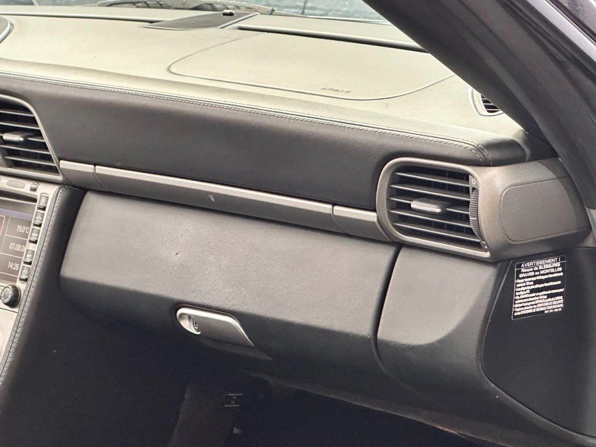 Porsche 997 Carrera Cabriolet 2006 — tableau de bord (22)