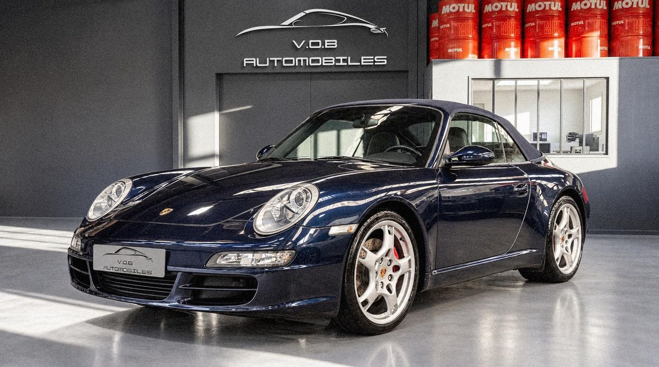 Porsche 997 Carrera S Cabriolet 3.8 355cv Bvm Chrono