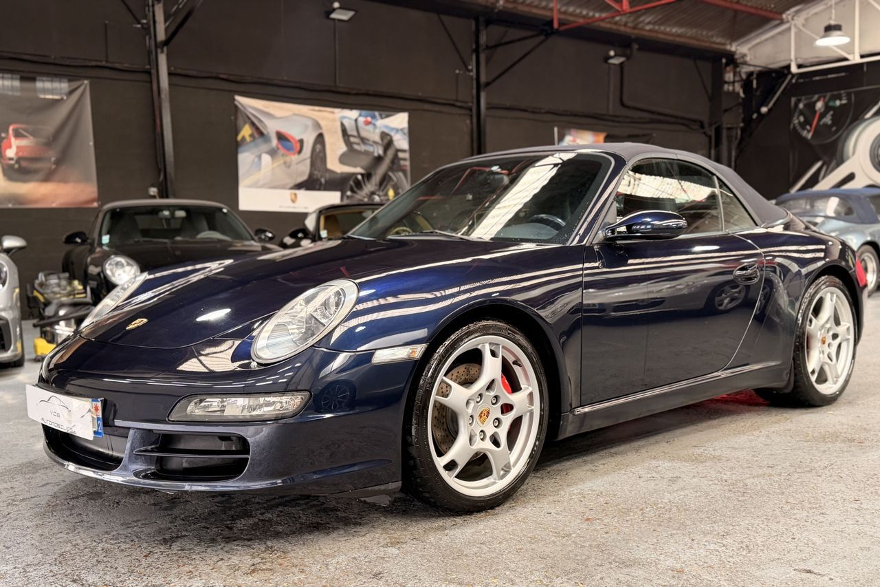 Porsche 997 Carrera S Cabriolet 3.8 355cv Bvm Chrono 2006 — photo (1)