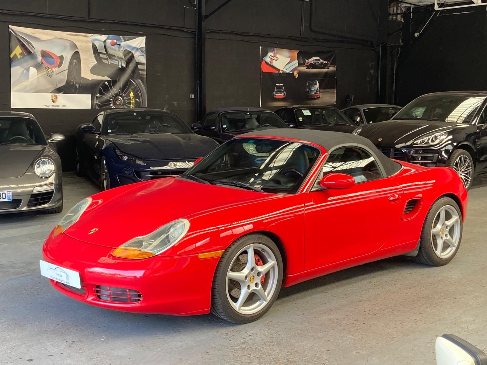 Porsche 986 Boxster S 1999 — vue avant trois-quarts (3)