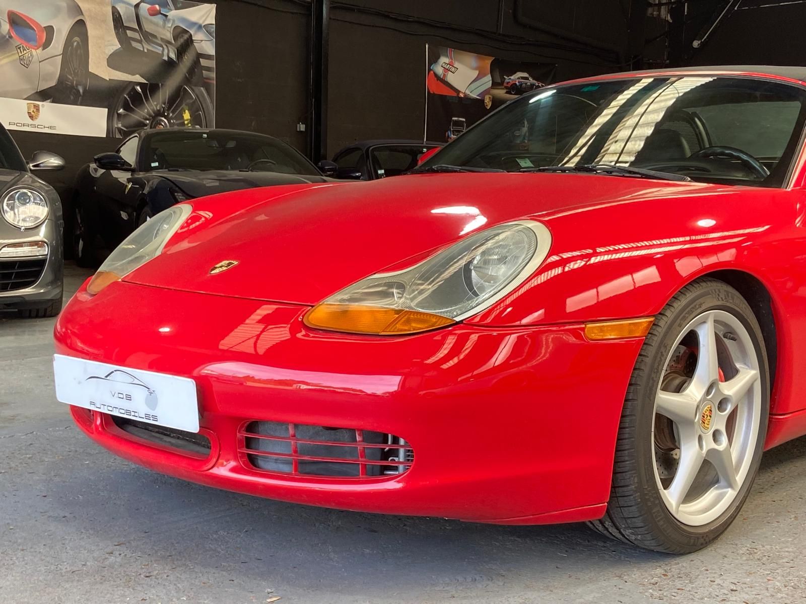 Porsche 986 Boxster S 1999 — vue avant trois-quarts (7)