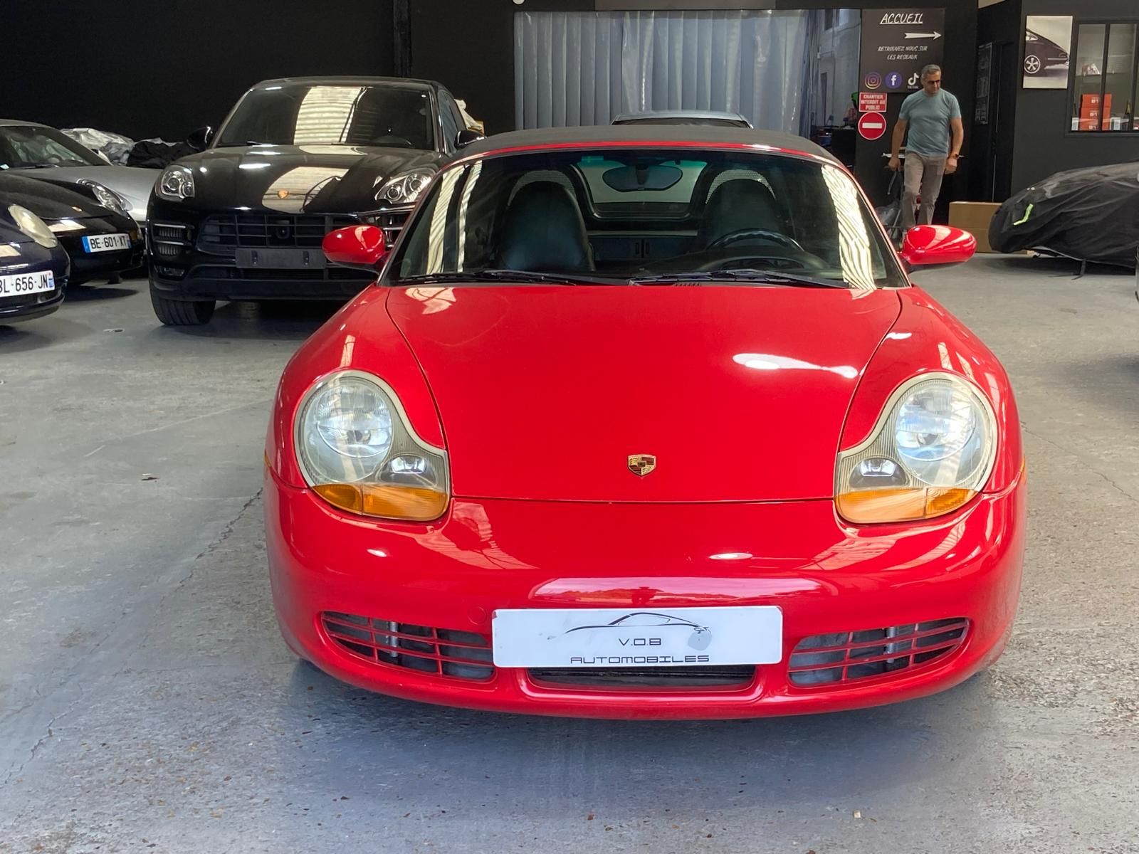 Porsche 986 Boxster S 1999 — vue de face (10)