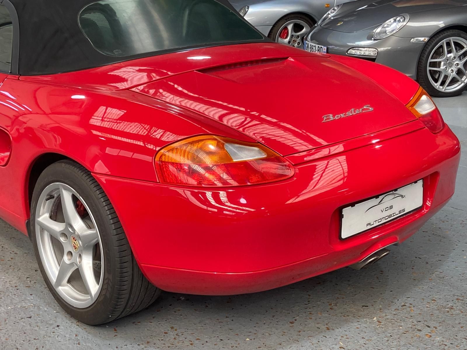 Porsche 986 Boxster S 1999 — vue arriere trois-quarts (19)
