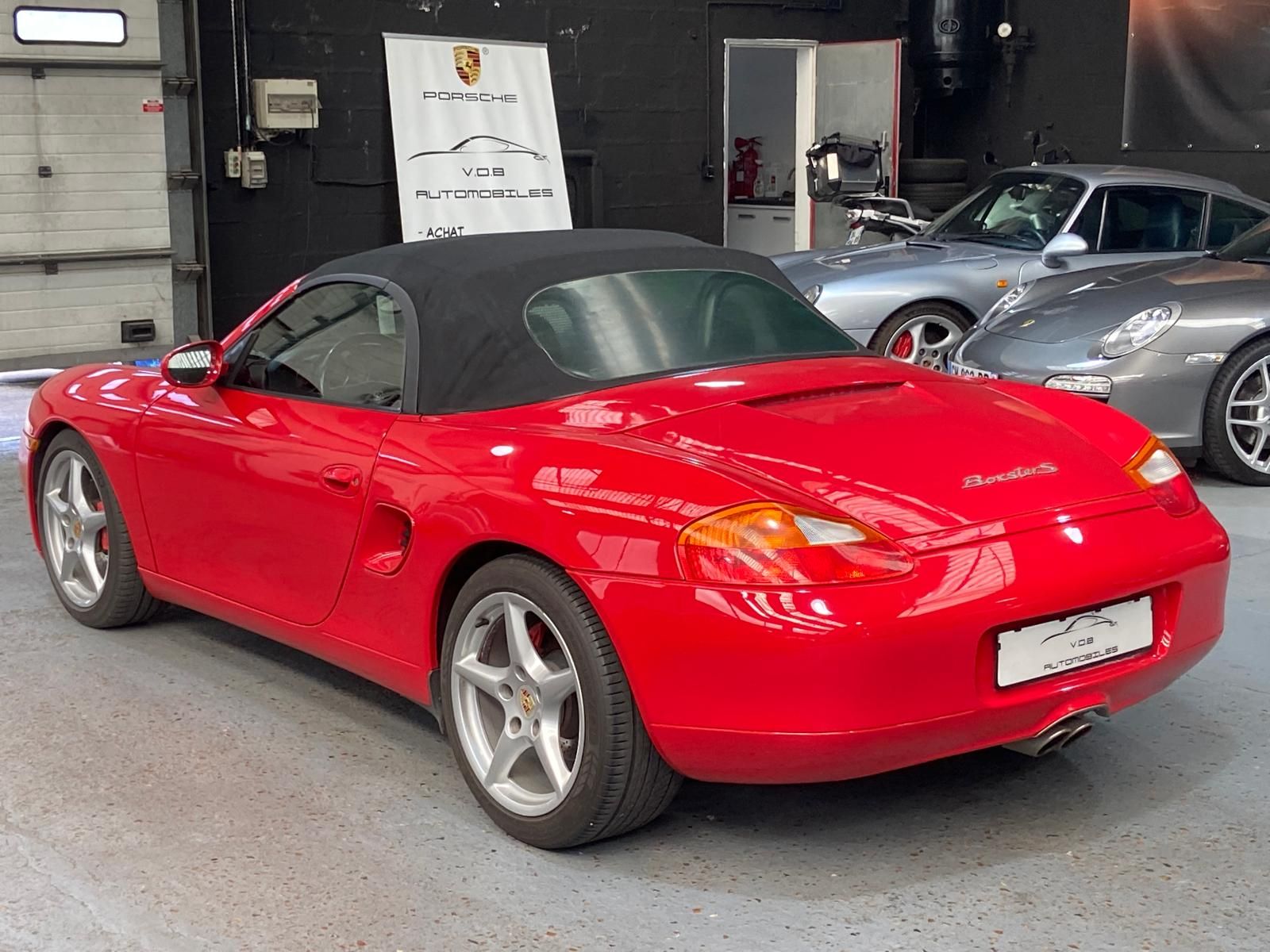 Porsche 986 Boxster S 1999 — vue arriere trois-quarts (21)