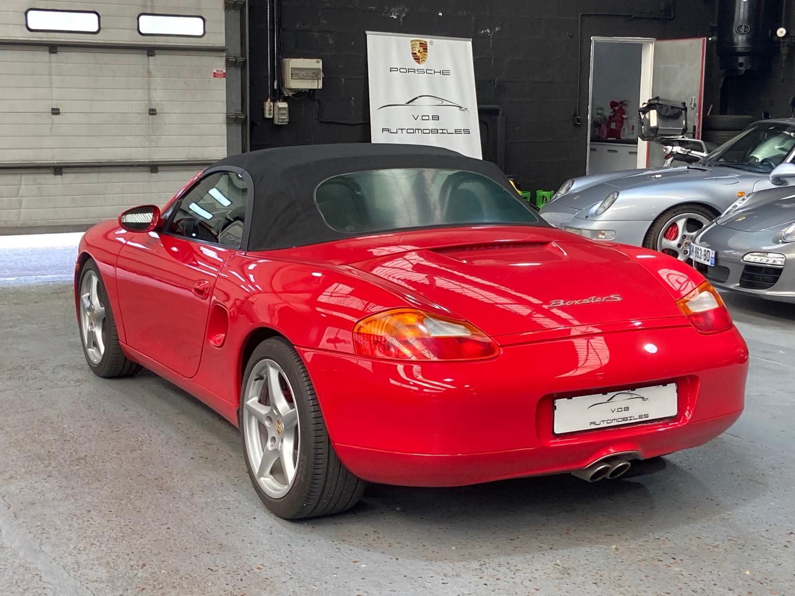 Porsche 986 Boxster S 1999 — vue arriere trois-quarts (17)