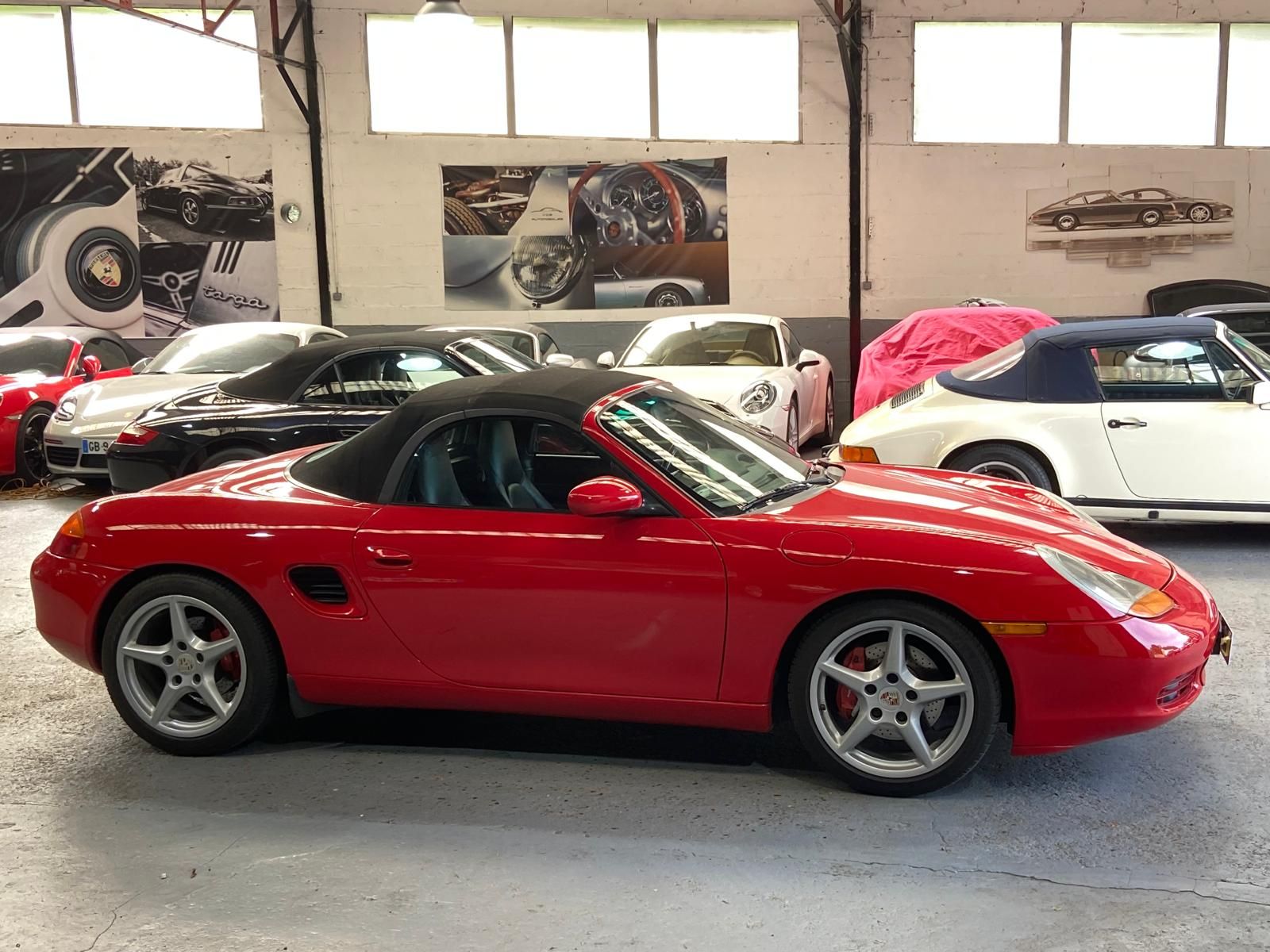 Porsche 986 Boxster S 1999 — profil lateral (12)