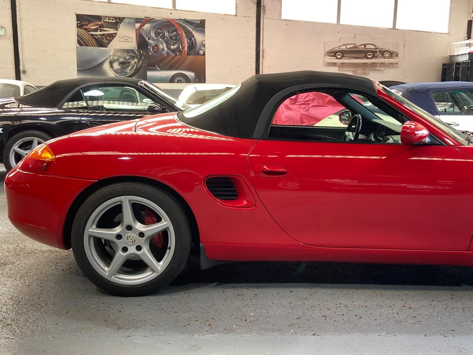 Porsche 986 Boxster S 1999 — profil lateral (14)