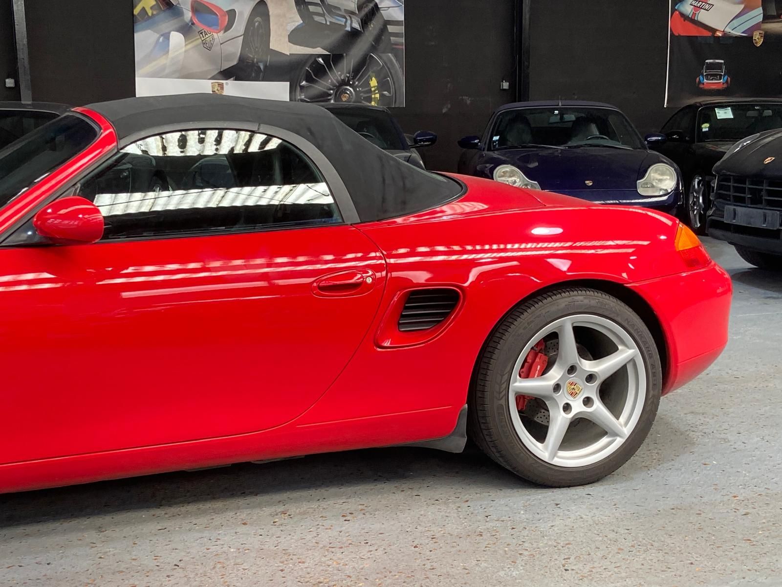 Porsche 986 Boxster S 1999 — profil lateral (15)
