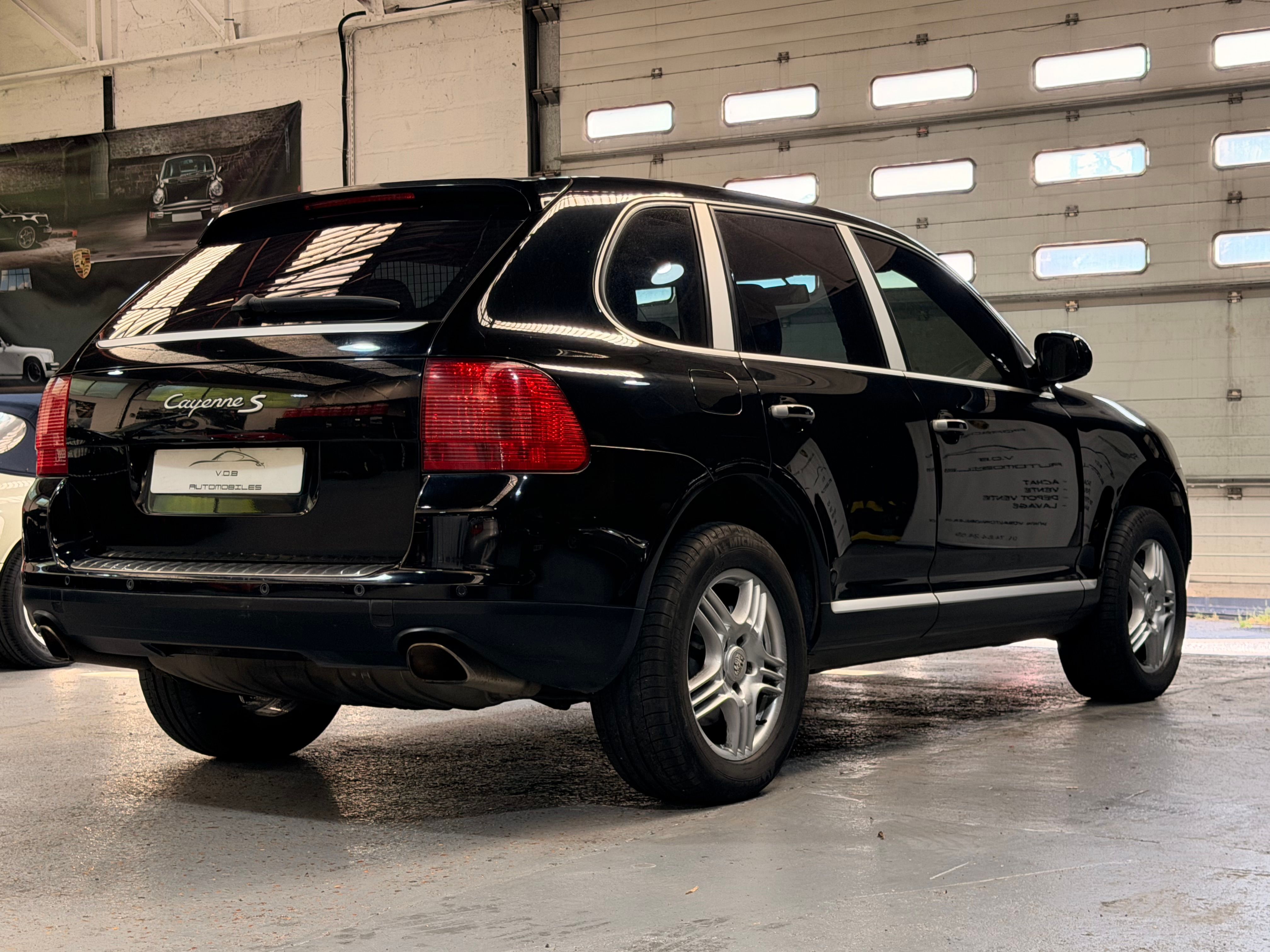 Porsche Cayenne S 2005 — vue arriere trois-quarts (12)
