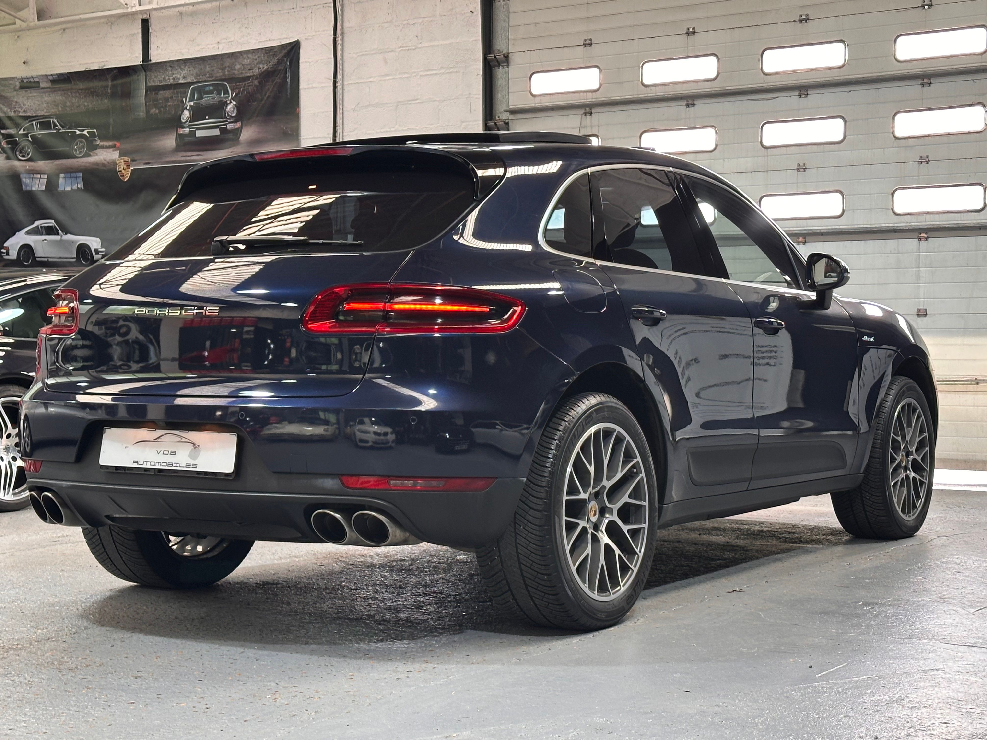 Porsche Macan S 2016 — vue arriere trois-quarts (12)