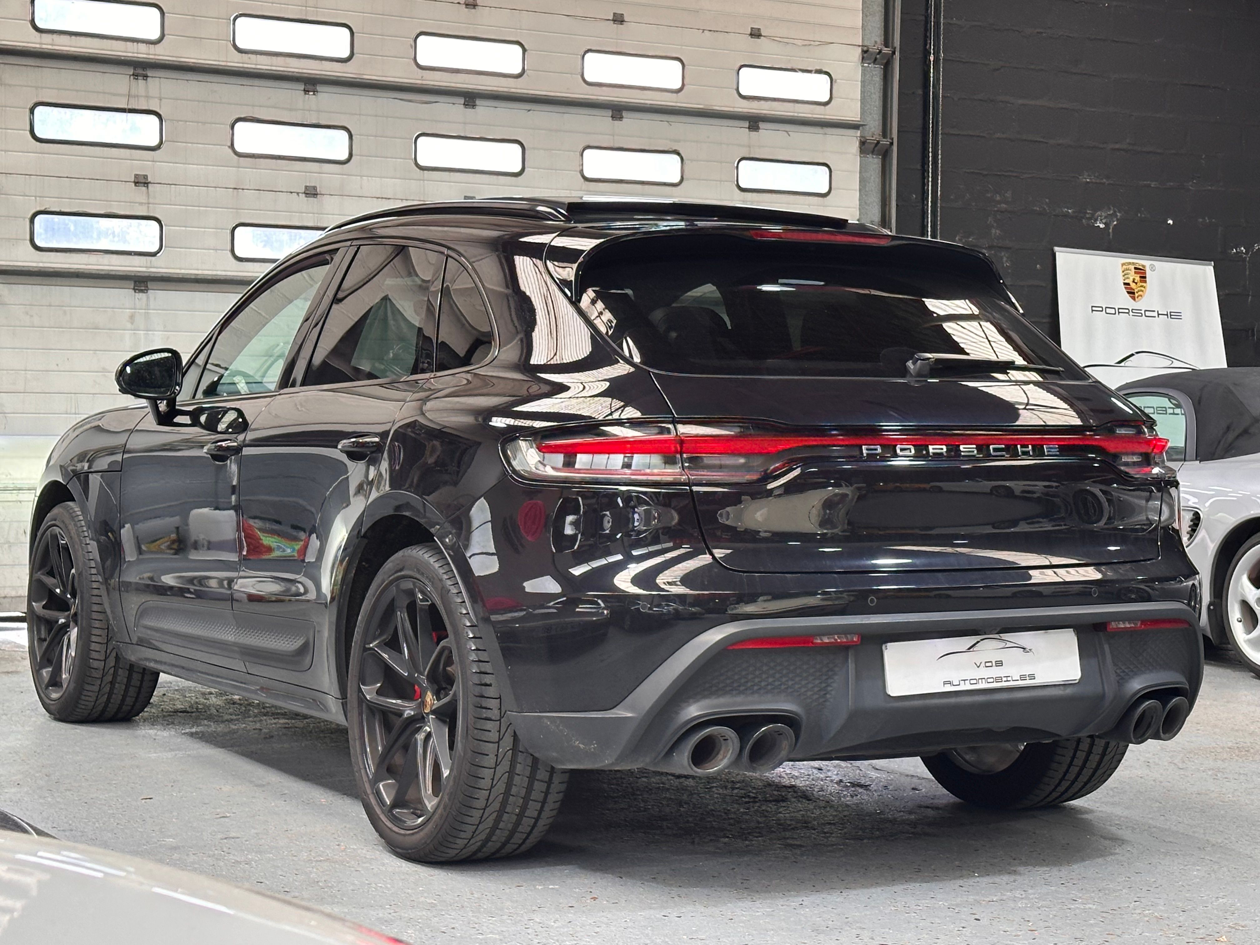 Porsche Macan S 2021 — vue arriere trois-quarts (8)