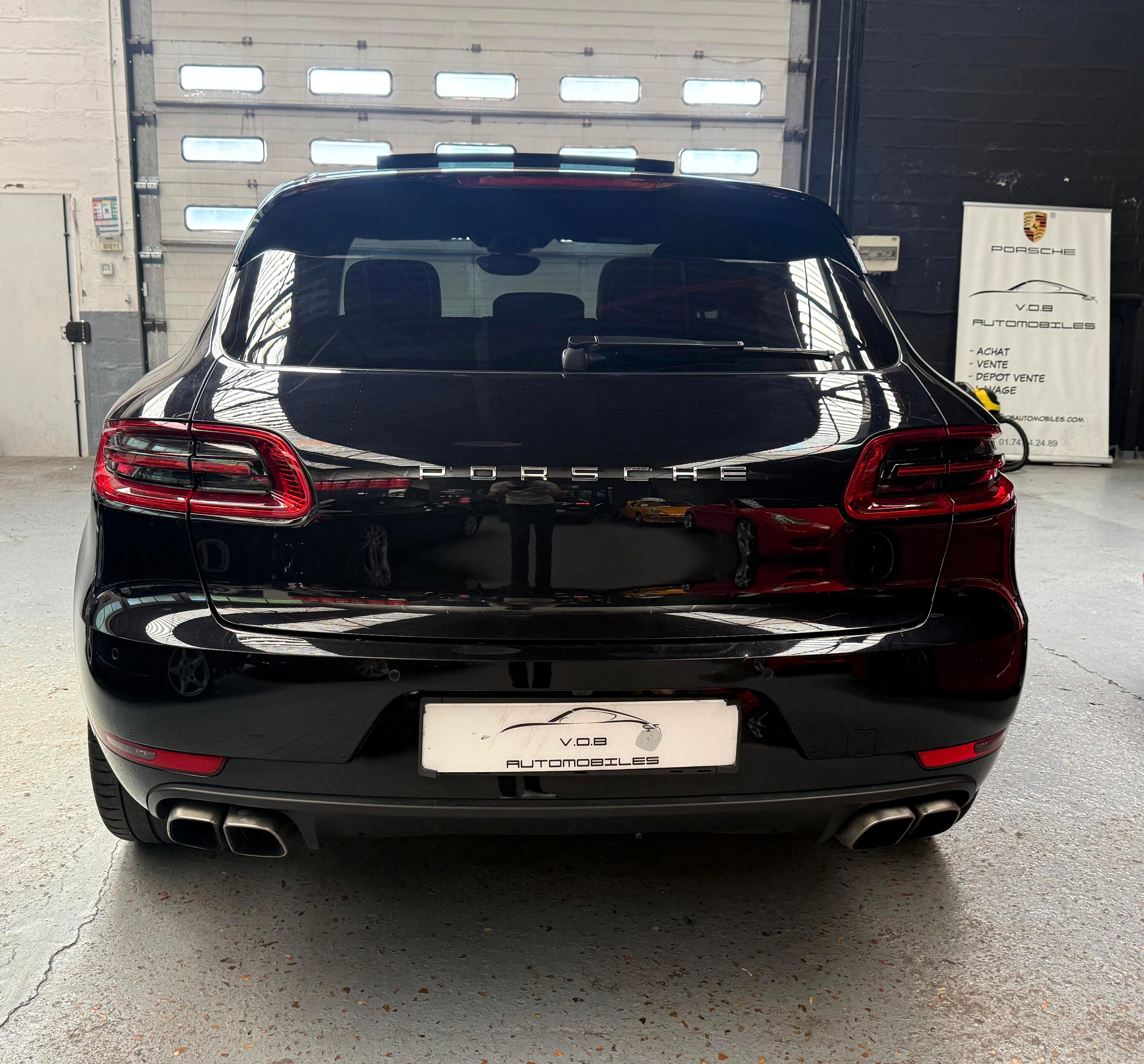 Porsche Macan Turbo 2015 — vue arriere (6)
