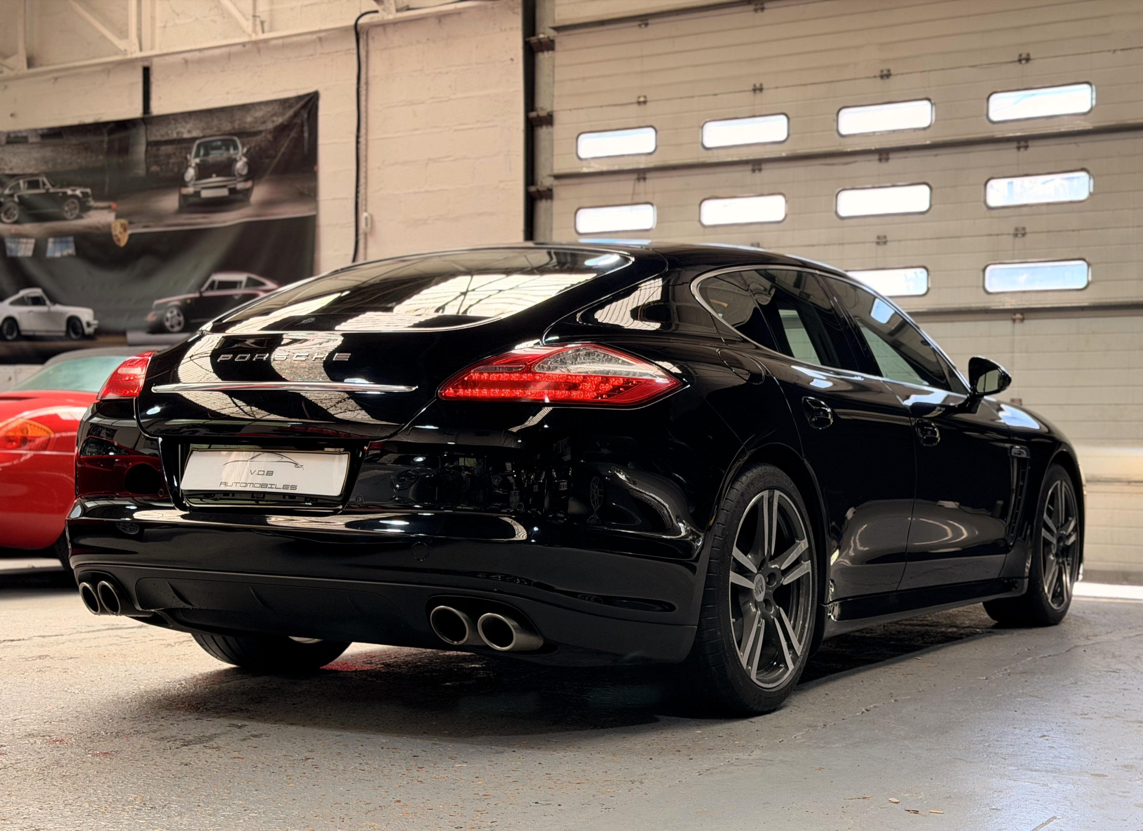Porsche PANAMERA V8 4.8 400CV PDK /1Main 2010 — vue arriere trois-quarts (10)